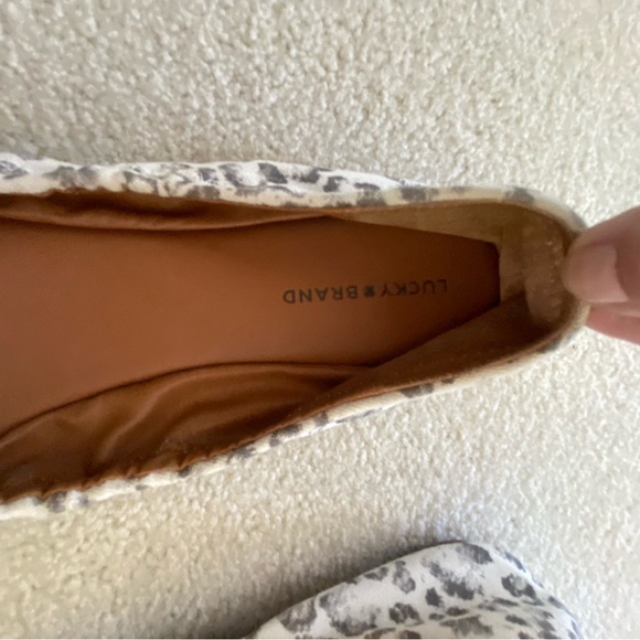 Lucky 🍀 Brand Leopard Print Women's Flats size 9 NWT - Picture 3 of 3